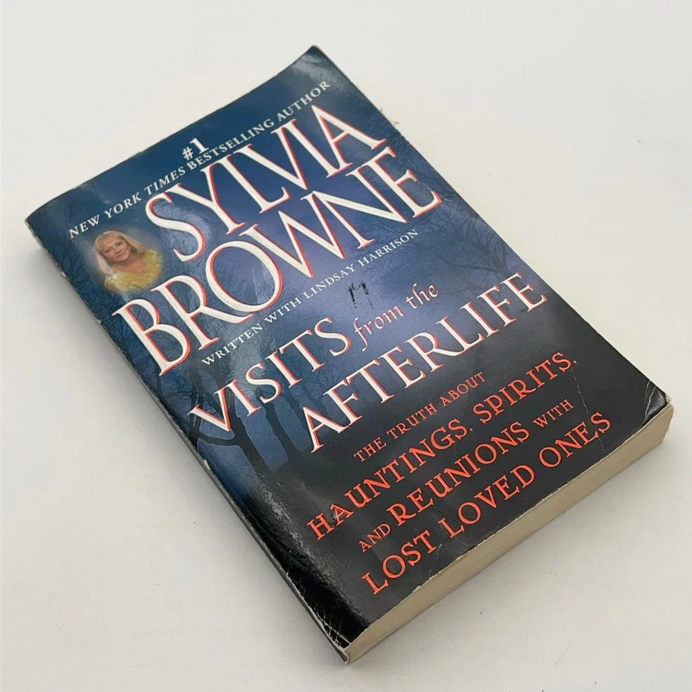 Sylvia Browne Book Lot Visits from the Afterlife Prophecy Hardcover 1st Printing